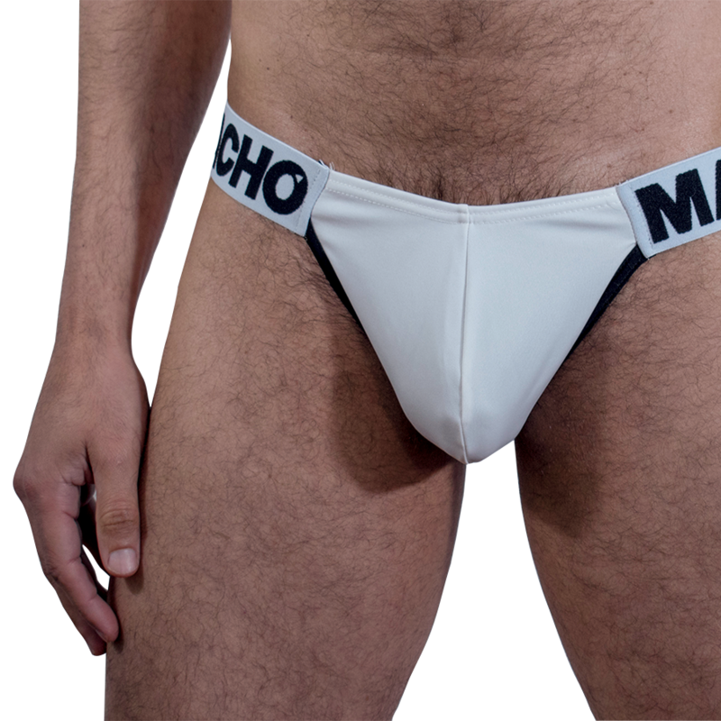 MACHO - MCH009 Side alushousut - valkoinen - L