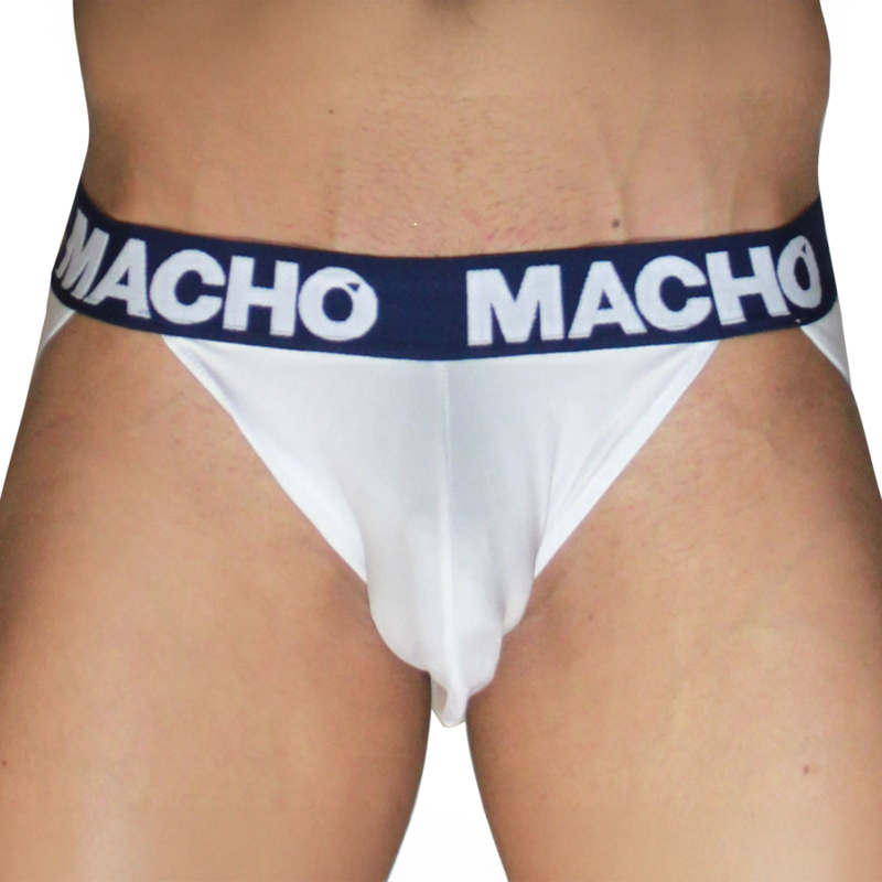 MACHO - MX29DK jockstrap - valkoinen/laivastonsininen - M