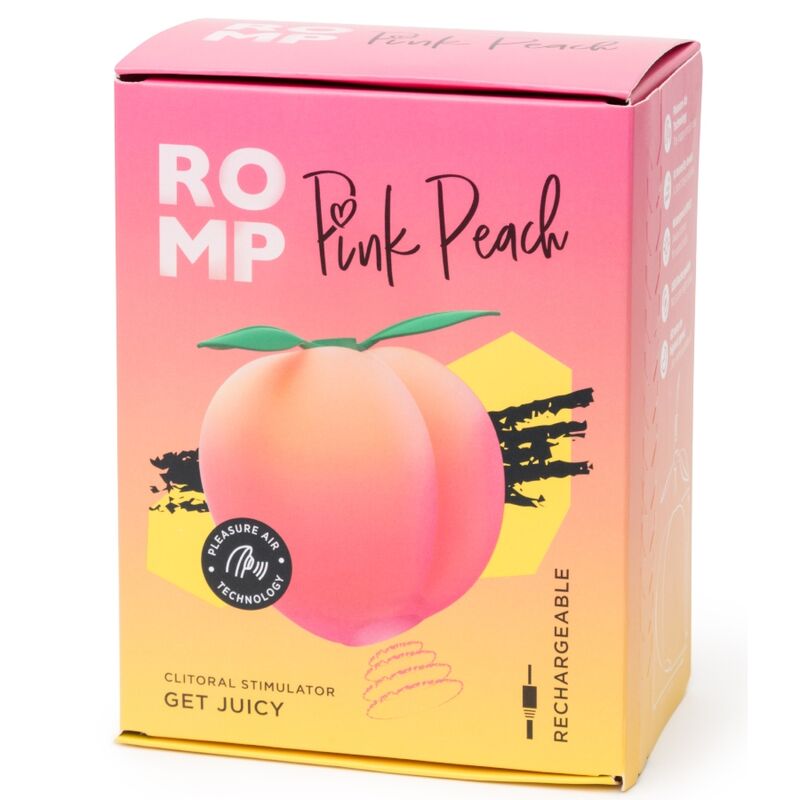Romp Pink Peach klitoriskiihotin imutoiminnolla