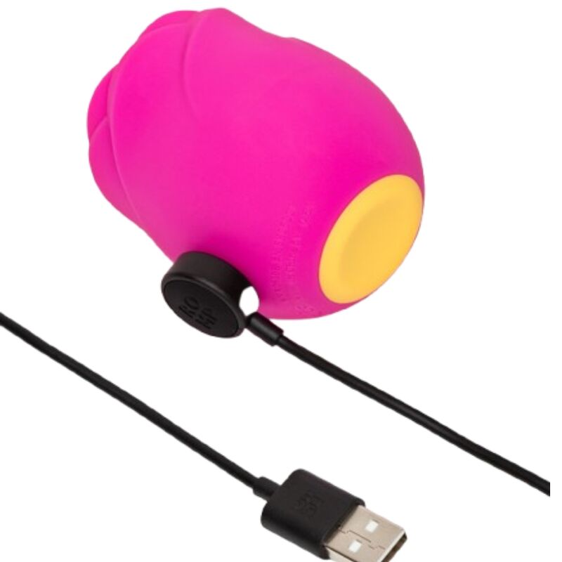 Romp Rose ruusunmuotoinen klitoriskiihotin imutoiminnolla, pinkki