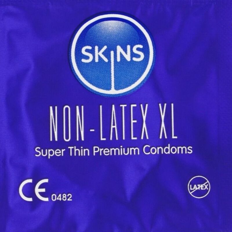 Skins lateksittomat XL-kondomit - 4 kpl