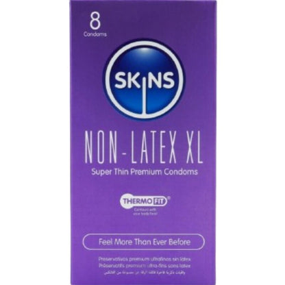 Skins lateksittomat XL-kondomit - 4 kpl - D-245916