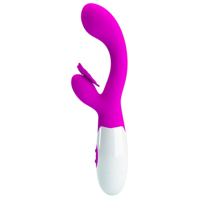 Pretty Love Butterfly Kiss rabbit-vibraattori - 30 toimintoa - violetti