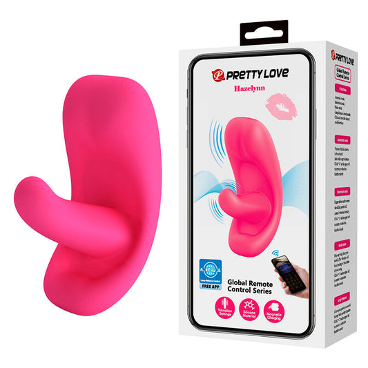 Pretty Love Hazelynn sovellusohjattava hieroja - 12 toimintoa - pinkki