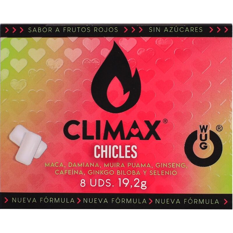 WUG - Climax ravintolisäpurukumi - 8 kpl