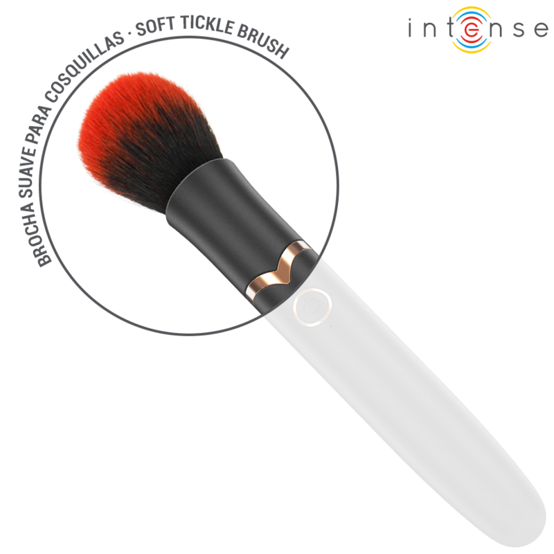 Intense Emilia värisevä harja - 10 värinäohjelmaa - 16 cm