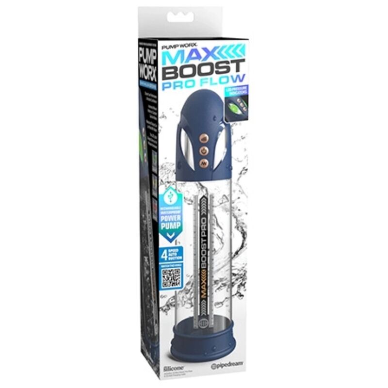 Pump Worx Max Boost Pro Flow alipainepumppu - sininen - 30,5 cm
