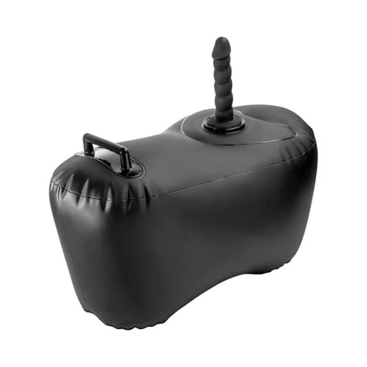 Fetish Fantasy Series Body Dock puhallettava intiimi-istuin dildolla - musta - 69,2 cm