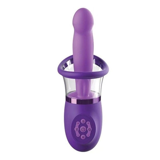 Fantasy for Her Ultimate Pleasure Pro Plus rabbit-vibraattori - violetti - 20,3 cm