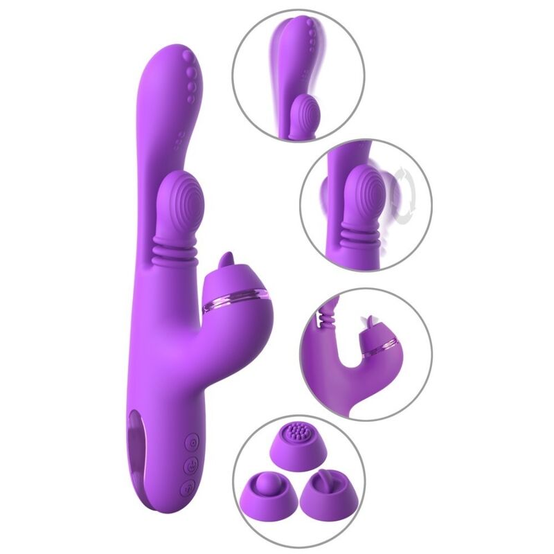 Fantasy for Her Intimotion Pulse Pro Vibe rabbit-vibraattori - violetti