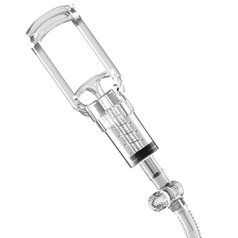 PDX Elite Viewtube Vac XXL masturbaattori imupumpulla - läpinäkyvä - 27,3 cm