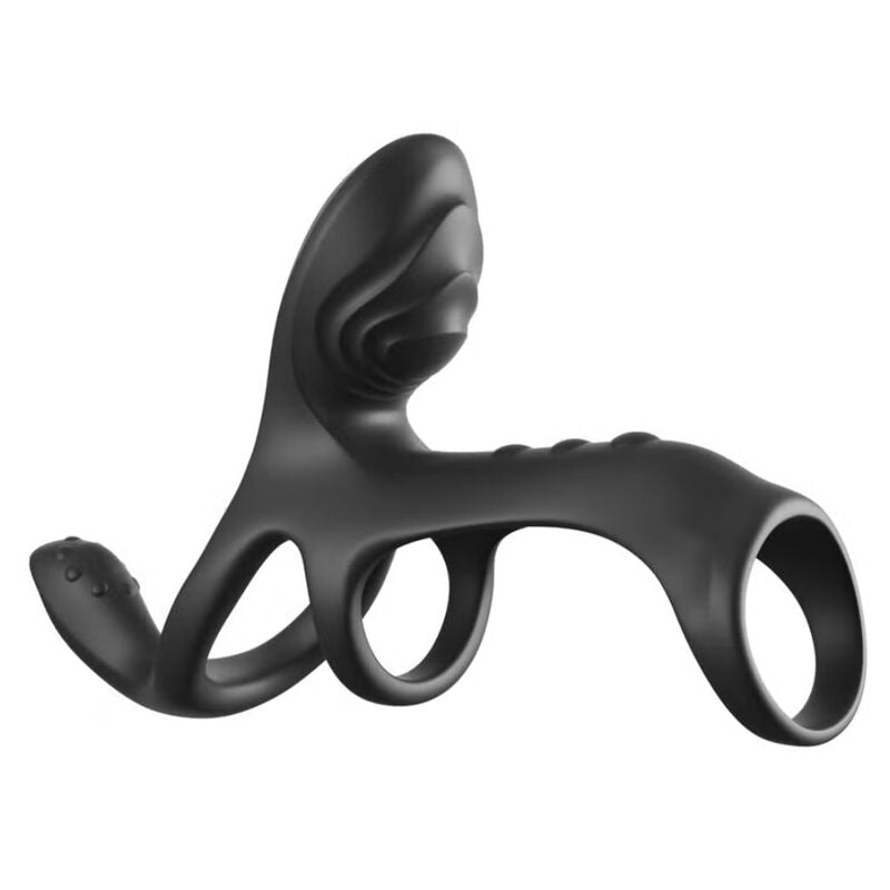 Fantasy C-Ringz Ultimate Couples Cage Max värisevä penisrengas - 19,5 cm
