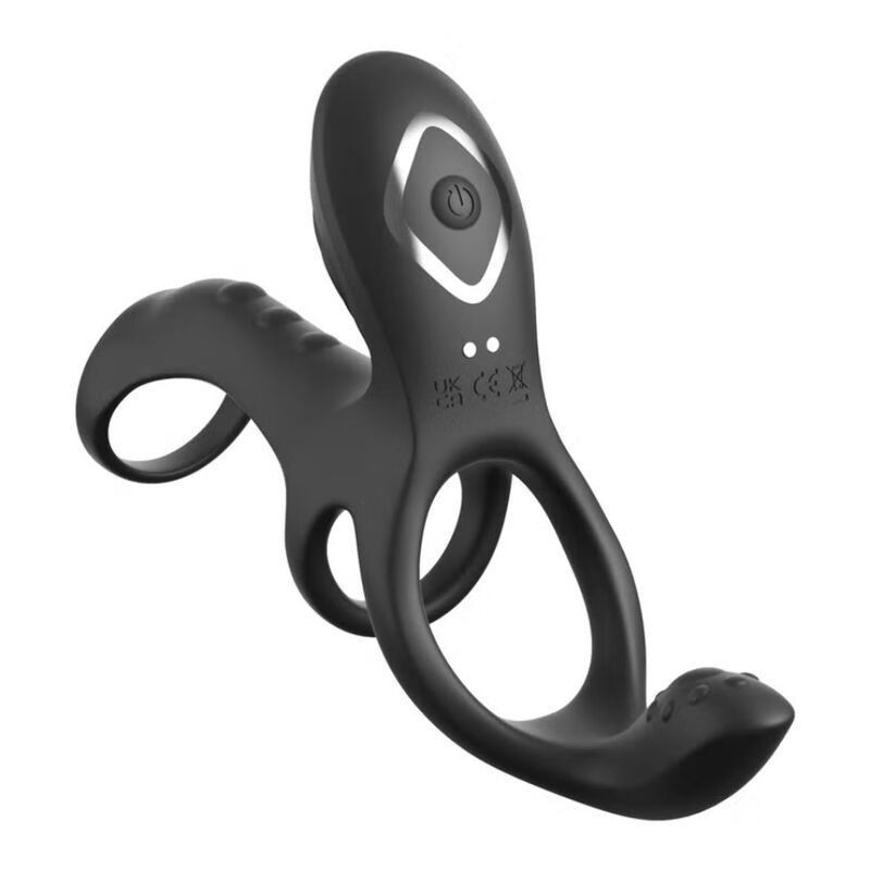 Fantasy C-Ringz Ultimate Couples Cage Max värisevä penisrengas - 19,5 cm