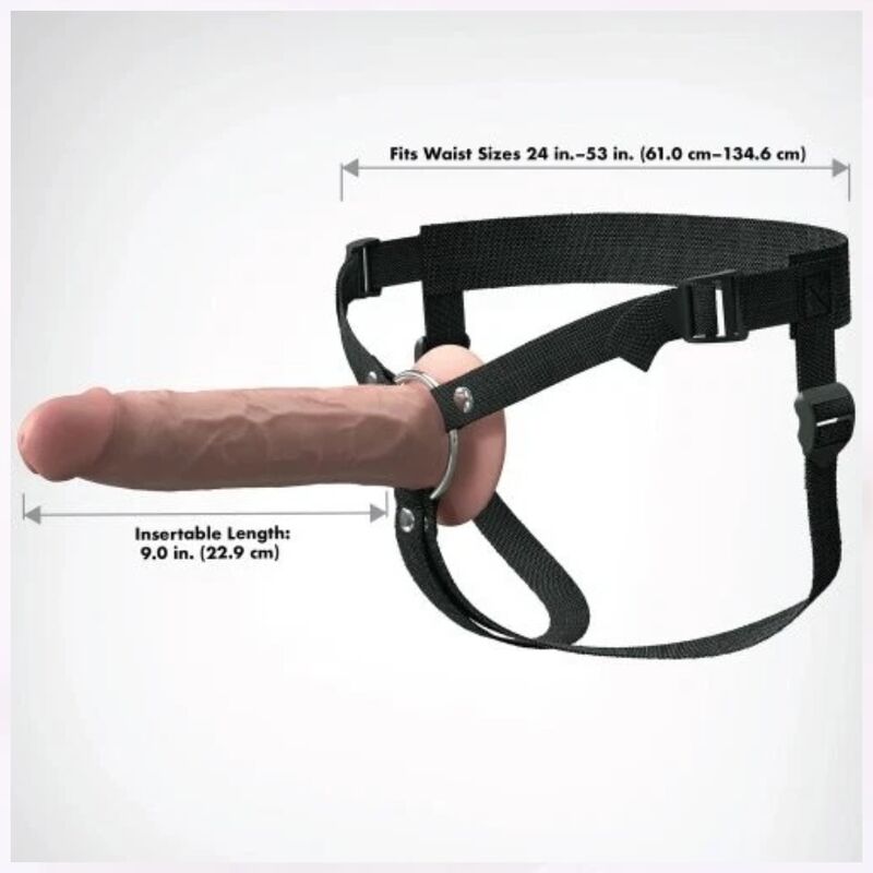 Fantasy X-Tensions Elite realistinen ontto strap-on - 24,1 cm