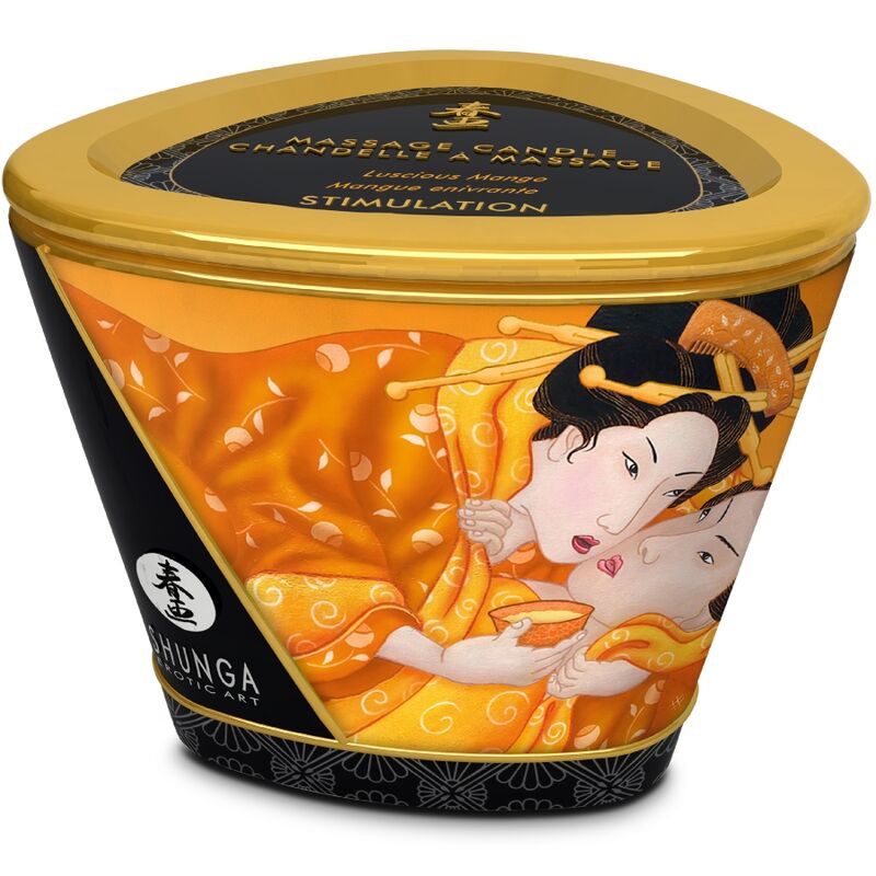 Shunga hierontakynttilä - mango - 170 ml