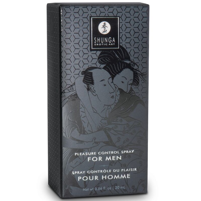 Shunga Pleasure Control intiimisuihke miehille - 20 ml