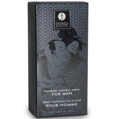 Shunga Pleasure Control intiimisuihke miehille - 20 ml