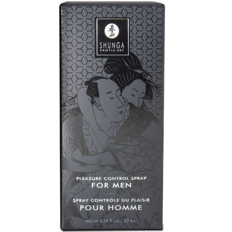 Shunga Pleasure Control intiimisuihke miehille - 20 ml