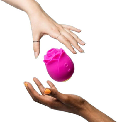 Romp Rose 2.0 ruusunmuotoinen klitoriskiihotin, pinkki, erikoiserä