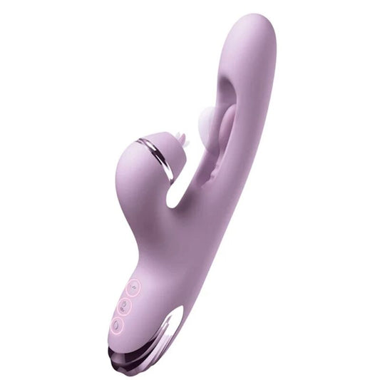Fantasy for Her G-Touch Pulse Pro rabbit-vibraattori G-pisteelle ja klitorikselle - violetti