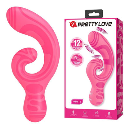 Pretty Love Verity USB-ladattava kaksipäinen hieroja
