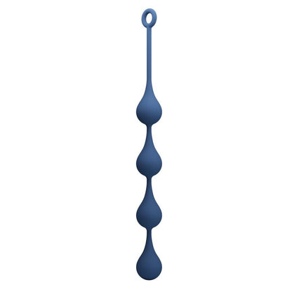 Mr Play silikoniset anaalihelmet XL - sininen - 52,5 cm