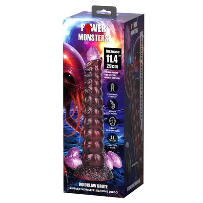 Power Monsters Voidclaw Brute puhallettava kaksivärinen silikonidildo - 29 cm - Ø 5,7 cm