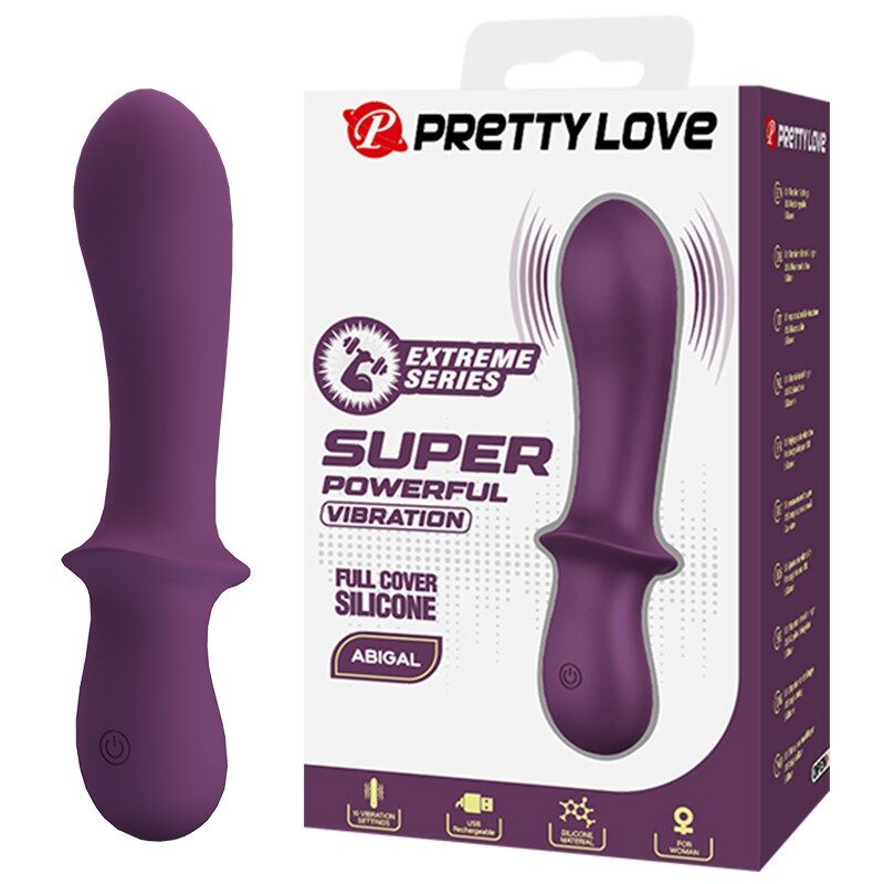 Pretty Love Abigail ladattava vibraattori - 10 toimintoa - violetti