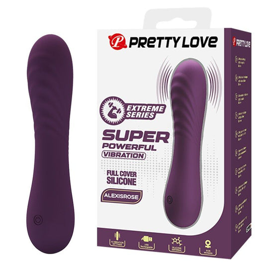 Pretty Love Alexisrose ladattava vibraattori - 10 toimintoa - violetti