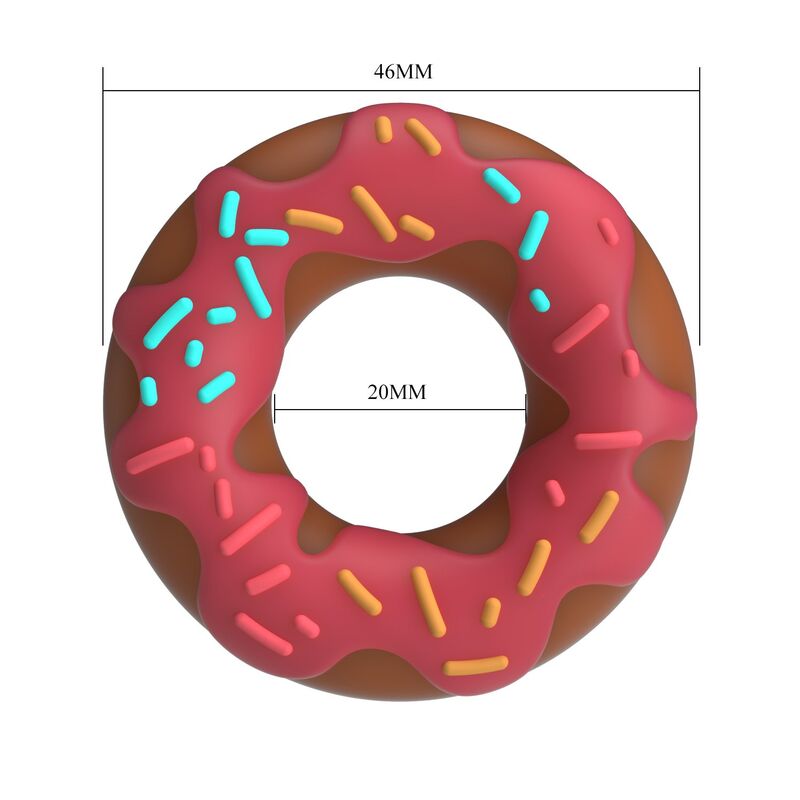 Pretty Love Super Donut penisrengas - pinkki