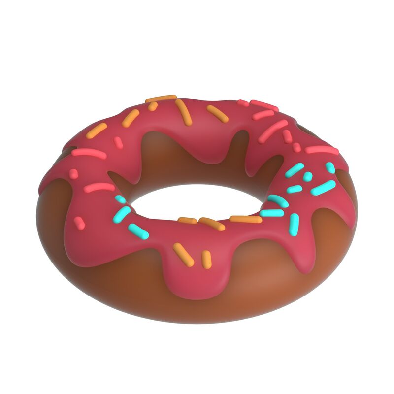 Pretty Love Super Donut penisrengas - pinkki