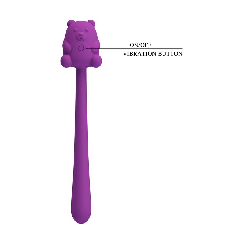 Pretty Love Cute Bear Flirting Stick ladattava vibraattori