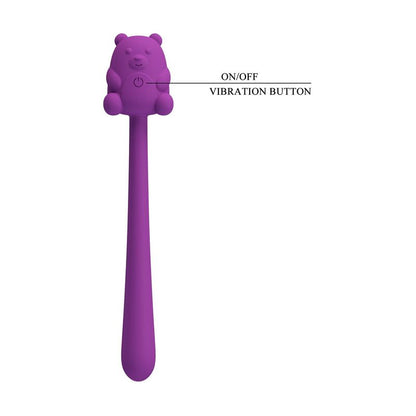 Pretty Love Cute Bear Flirting Stick ladattava vibraattori