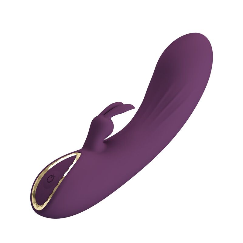 Pretty Love Landyn ladattava rabbit-vibraattori - 10 toimintoa - violetti