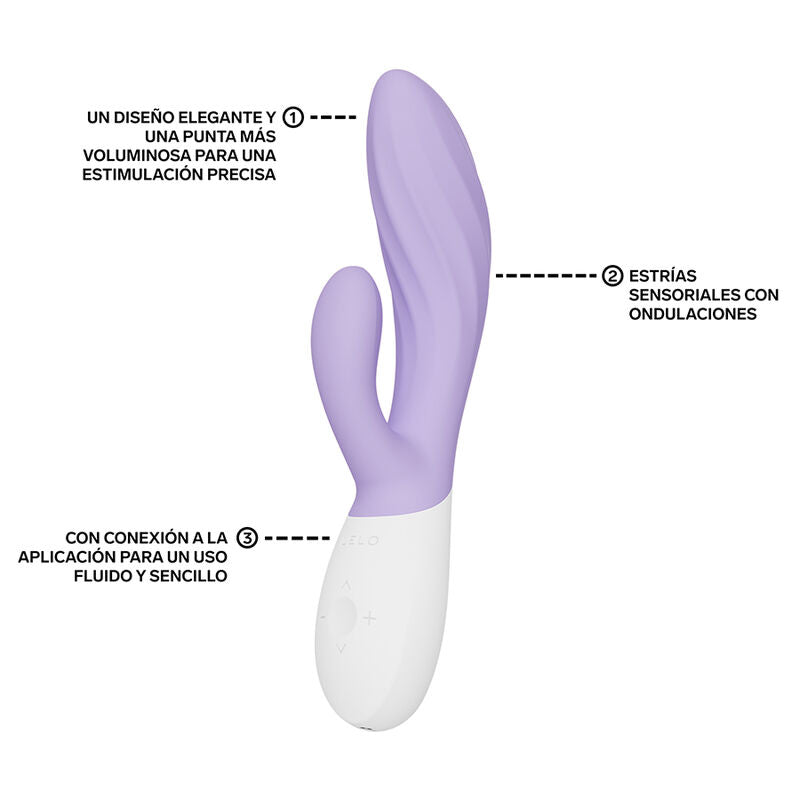 LELO - Ina Twist rabbit-vibraattori - laventeli