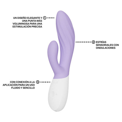 LELO - Ina Twist rabbit-vibraattori - laventeli