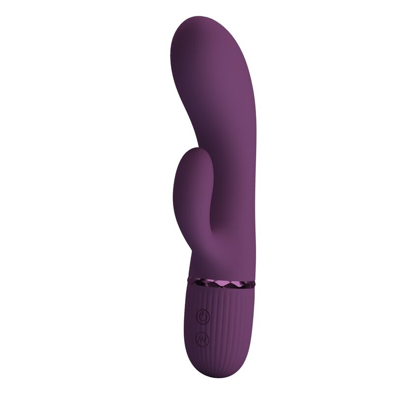Pretty Love Margie ladattava rabbit-vibraattori - 10 toimintoa - violetti