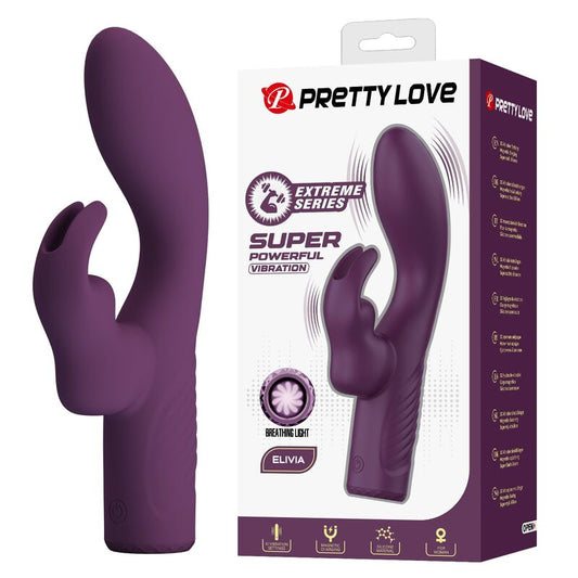Pretty Love Olivia ladattava rabbit-vibraattori - 10 toimintoa