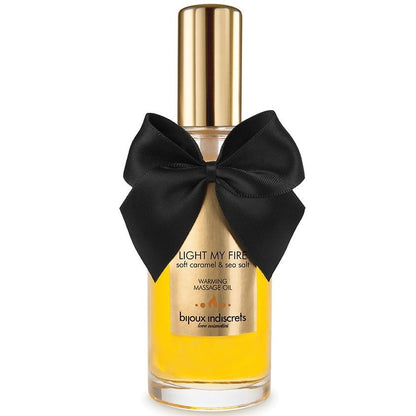 Bijoux Massage Oil Heat Effect Caramel Aroma | Niks.fi verkkokauppa