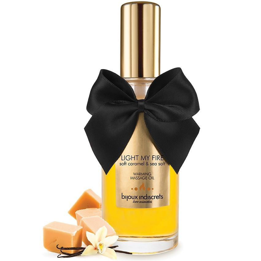 Bijoux Massage Oil Heat Effect Caramel Aroma | Niks.fi verkkokauppa