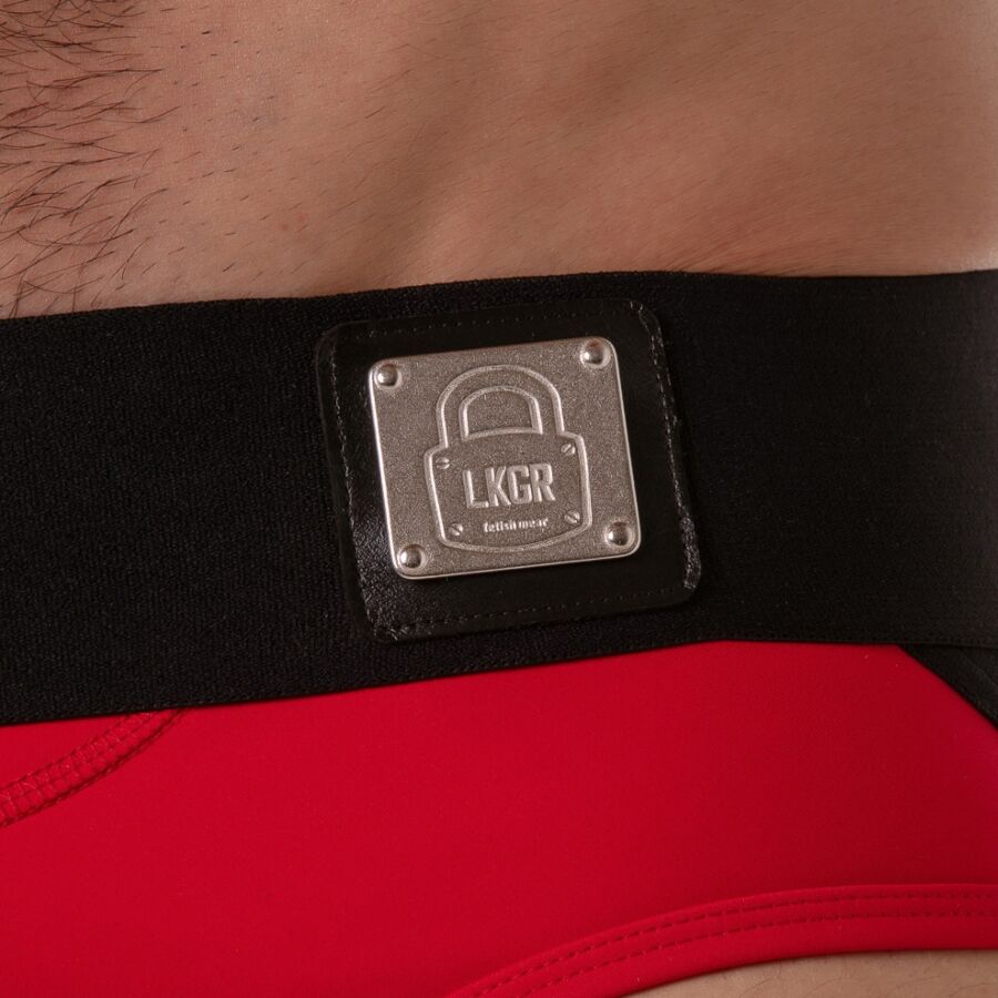 LOCKER GEAR - Wide Waistband Jock Brief alushousut - punainen - S