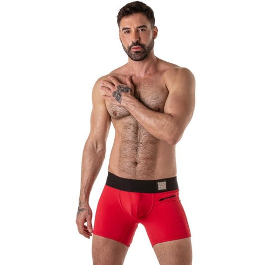 LOCKER GEAR - Wide Waistband Trunk bokserit - punainen - L