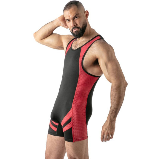 LOCKER GEAR - Open Access Singlet painiasu - punainen - M