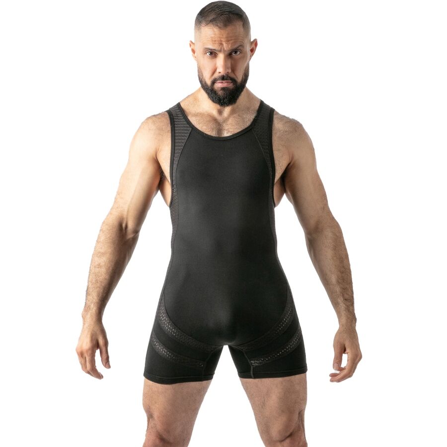 LOCKER GEAR - Open Access Singlet painiasu - musta - XL