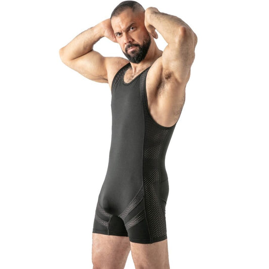 LOCKER GEAR - Open Access Singlet painiasu - musta - XL