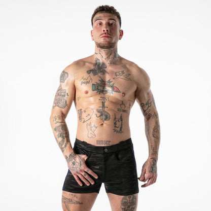 LOCKER GEAR - Full Military Access shortsit - musta - M