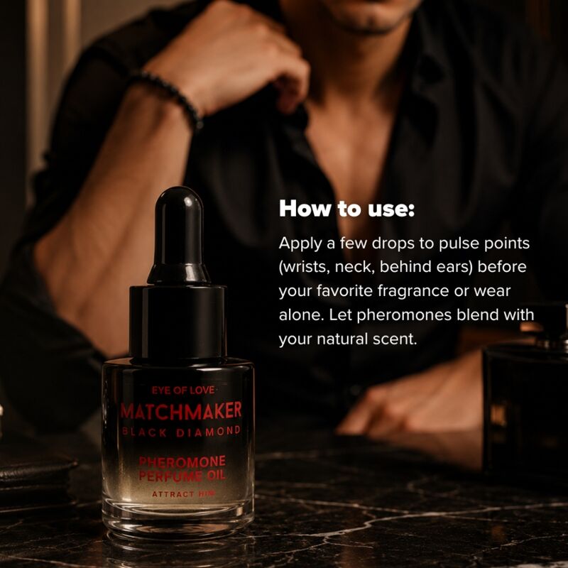 Eye of Love Matchmaker Black Diamond feromonituoksuöljy - 20 ml