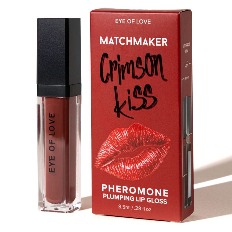 Eye of Love Matchmaker Crimson Kiss feromonihuulikiilto - punainen - 8,5 ml