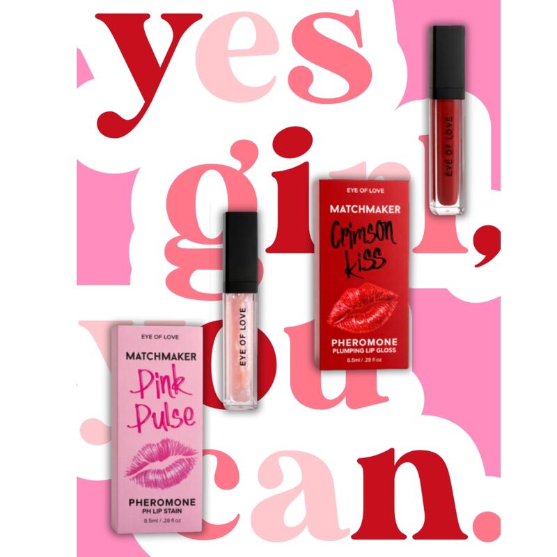 Eye of Love Matchmaker Pink Pulse pH-huulisävyte feromoneilla - 8,5 ml