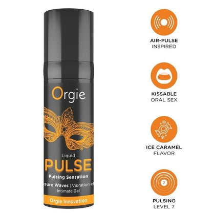 Orgie Pulse suudeltava sykkivän tunteen intiimigeeli - 15 ml